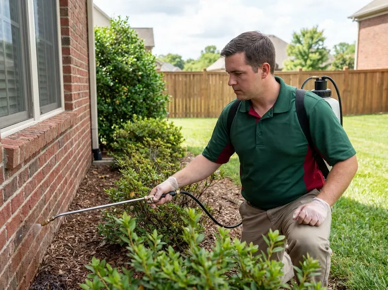 Flea and Tick Exterior Perimeter Interception in Nashville, TN